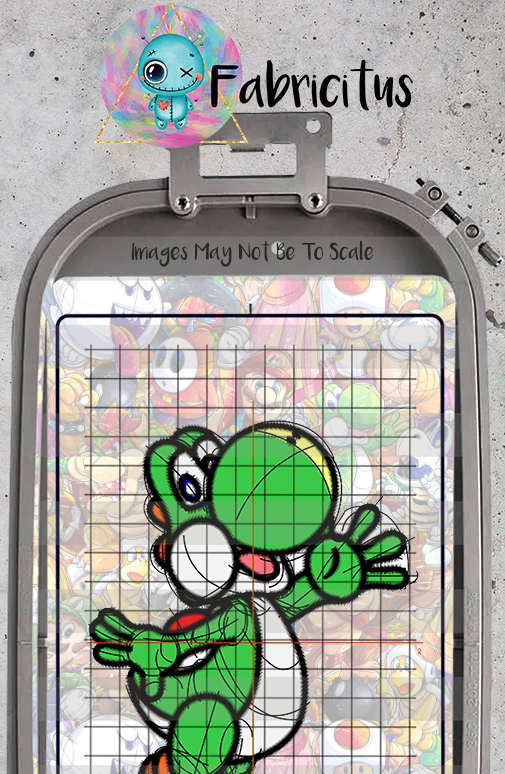 Digital Download - Stitch It Out Sketchy Lizard