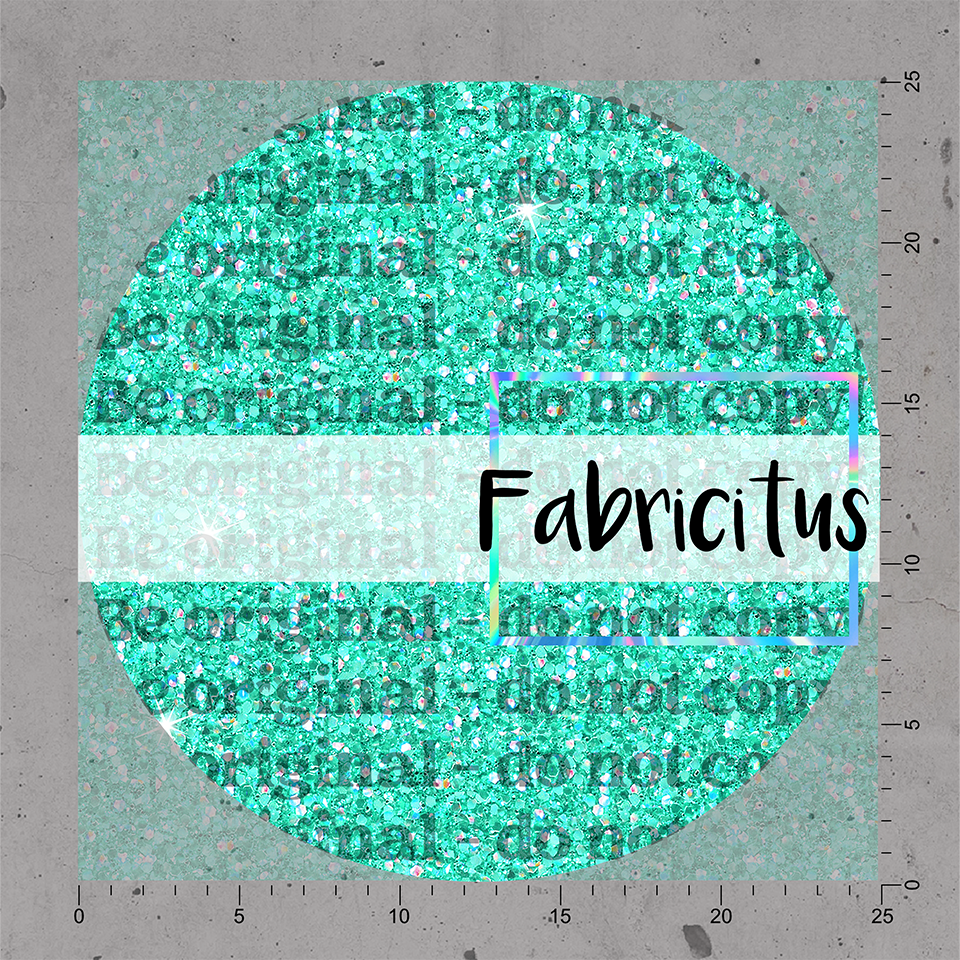 BCG01 - CHUNKY GLITTER AQUA BLUE