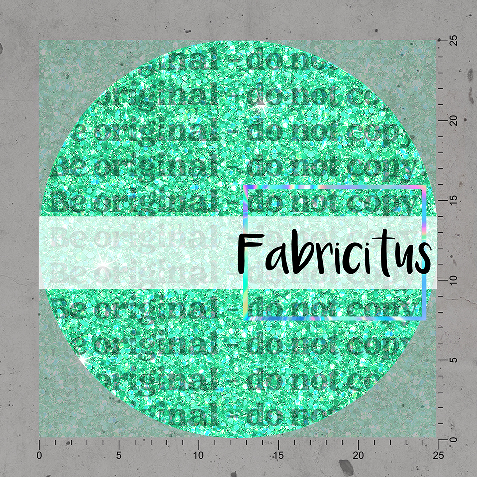 BCG23 - CHUNKY GLITTER SPEARMINT