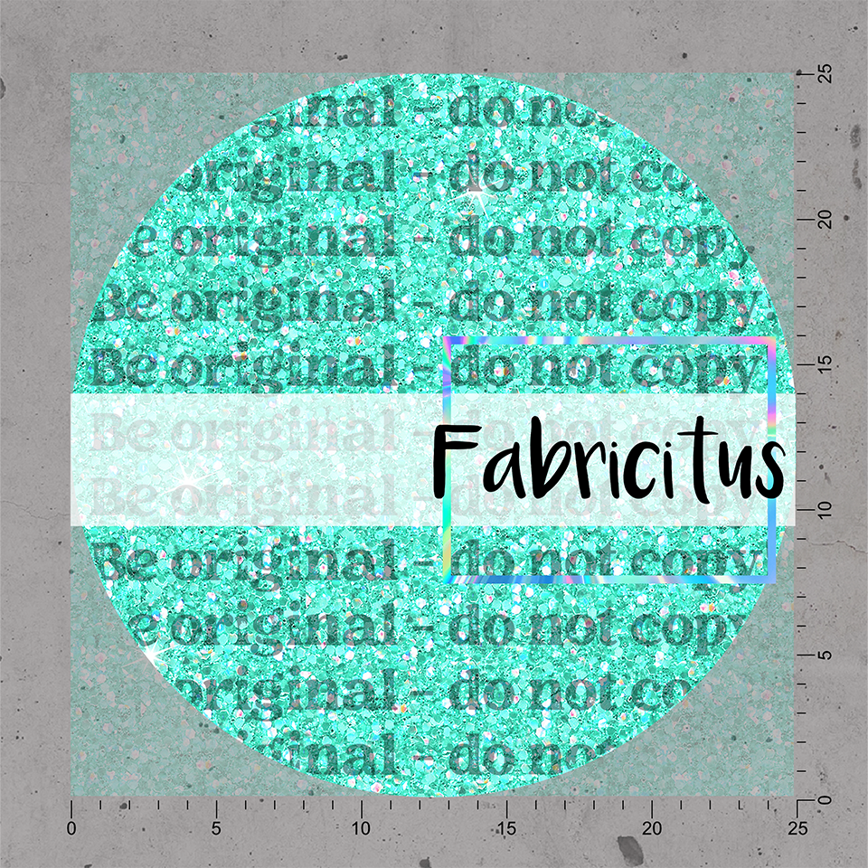 BCG24 - CHUNKY GLITTER PALE AQUA