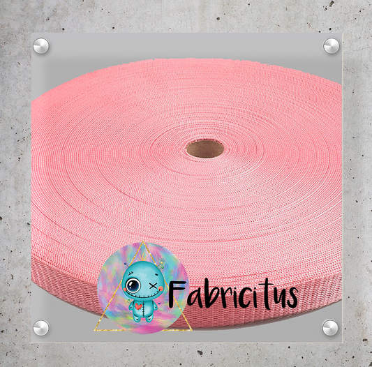 RETAIL - Polypropylene Webbing Light Pink