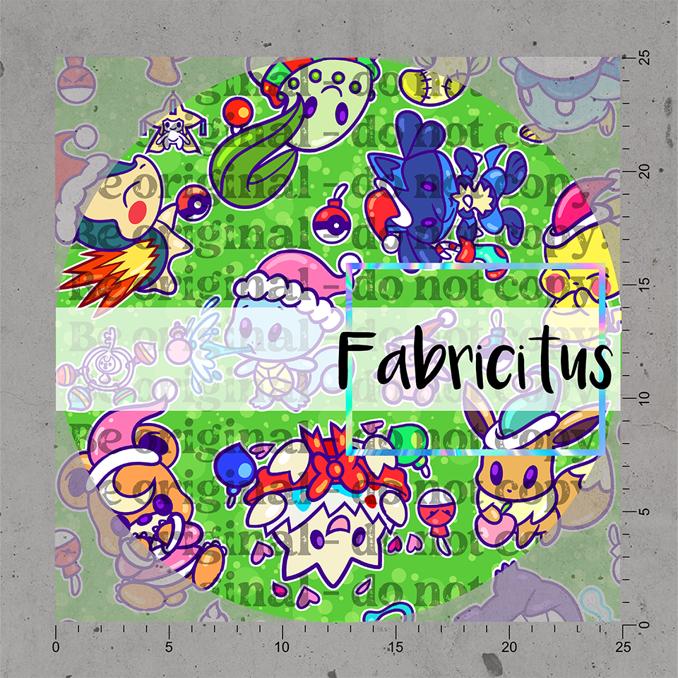 HJFF01 - FESTIVE POKETTO TOSSED LIME