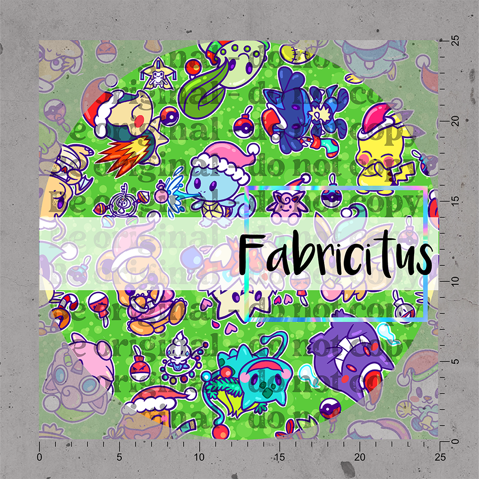 HJFF01 - FESTIVE POKETTO TOSSED LIME