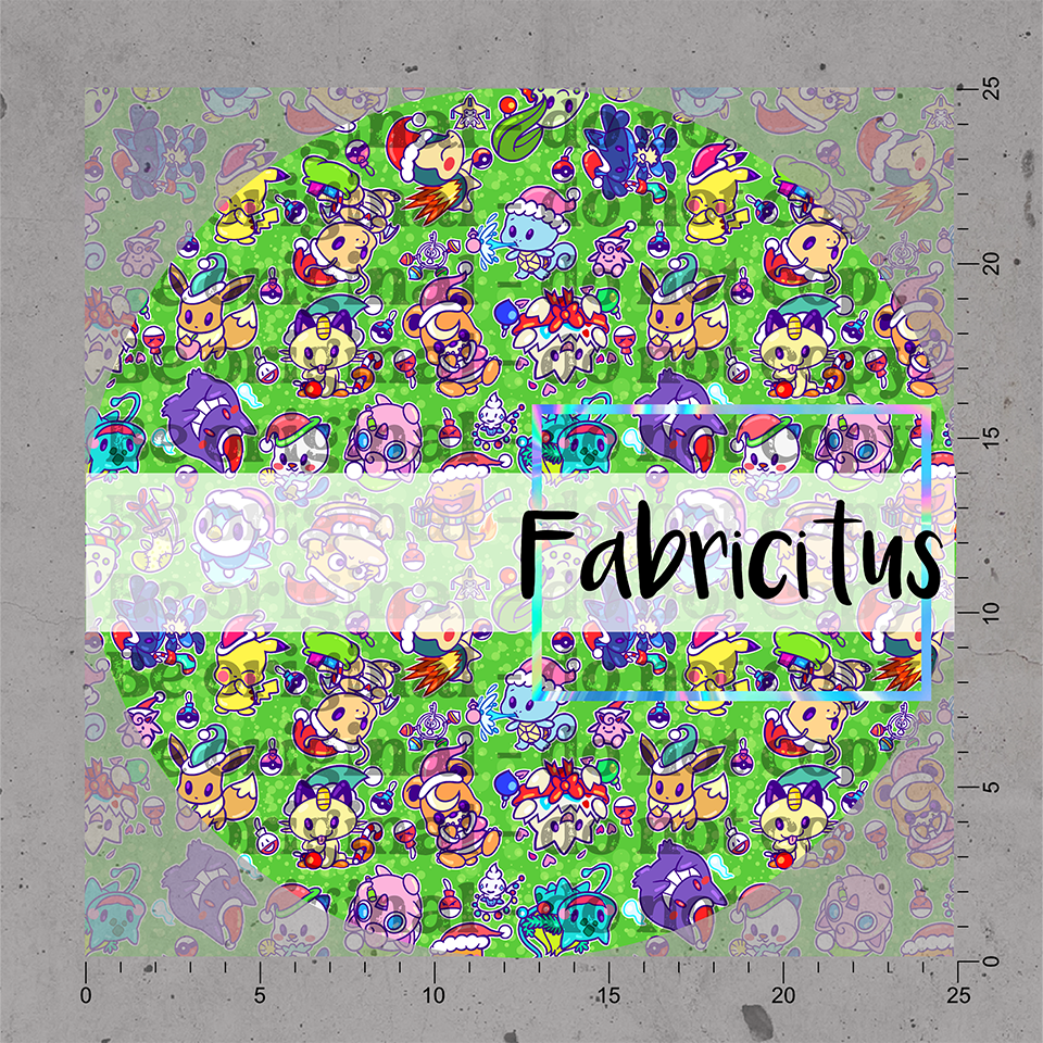 HJFF01 - FESTIVE POKETTO TOSSED LIME