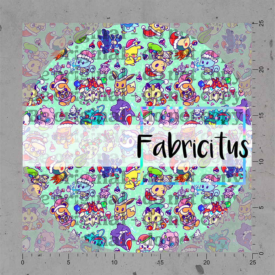 HJFF02 - FESTIVE POKETTO TOSSED MINT